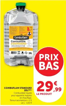 Super U Combustible Standard offre