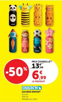 Super U DUCKN GOURDE ENFANT offre