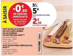Hyper U Fuet Extra offre