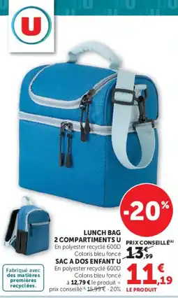 Hyper U U LUNCH BAG offre