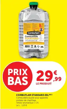 Hyper U Combuflam Combustible STANDARD offre