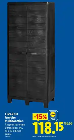 Lidl LIVARNO Armoire multifonction offre