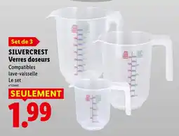 Lidl SILVERCREST Verres doseurs offre
