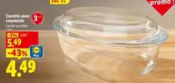 Lidl Cocotte avec couvercle offre