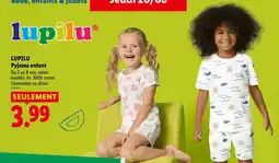 Lidl LUPILU Pyjama enfant offre