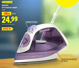Lidl PHILIPS Fer à repasser vapeur offre