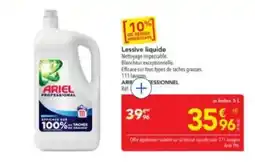 METRO ARIEL PROFESSIONNEL Lessive liquide offre