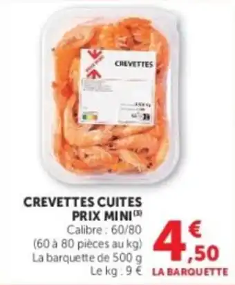 CREVETTES CUITES