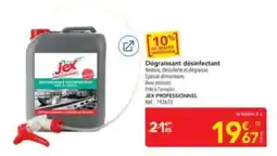 METRO JEX Dégraissant désinfectant offre