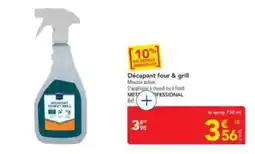 METRO METAL PROFESSIONAL Décapant four & grill offre
