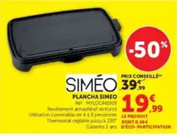 Super U SIMÉO PLANCHASIMÉO offre