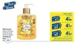 METRO Jeanne en provence gel lavant offre