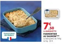 U Express La Barquette Parmentier au Saumon offre