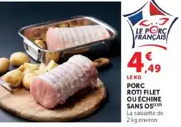 U Express LE PORC FRANÇAIS offre