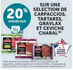U Express CHARAL Carpaccio offre
