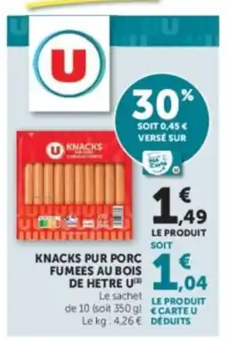 U Express U Knacks offre
