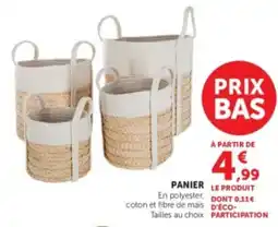Super U PANIER offre
