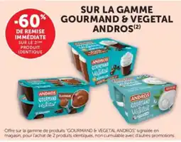 U Express Andros gourmand & vegetal offre