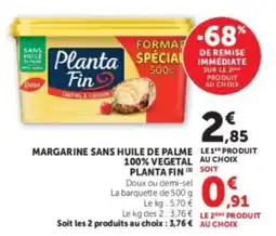 U Express Planta Fin Margarine offre