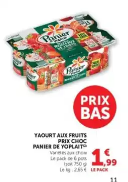 U Express Panier de Yoplait offre