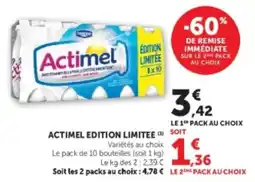 U Express Actimel offre