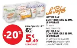 Super U Le Parfait Confituriers offre