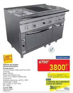 METRO METRO PROFESSIONAL offre