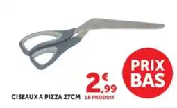 Super U CISEAUX A PIZZA 27CM offre