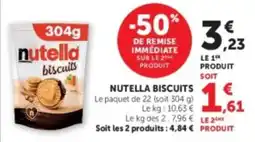 U Express Nutella biscuits offre