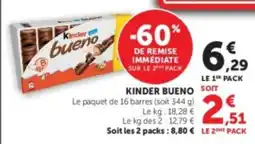 U Express Kinder Bueno offre