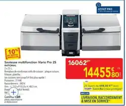 METRO RATIONAL Sauteuse multifonction iVario Pro 2S offre