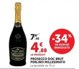 U Express PERLINO PROSECCO DOC BRUT offre