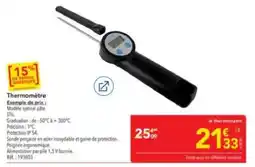 METRO Thermomètre offre