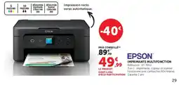 Super U EPSON IMPRIMANTE MULTIFONCTION offre