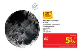 METRO Darkae Assiettes offre