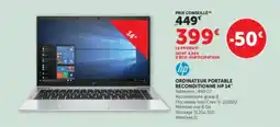 Super U HP ORDINATEUR PORTABLE RECONDITIONNÉ offre