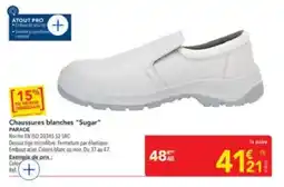 METRO PARADE Chaussures blanches "Sugar" offre