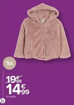 Carrefour Market Tex La veste offre