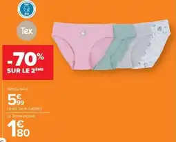 Carrefour Market Tex culottes offre