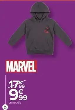 Carrefour Market MARVEL Le hoodie offre