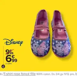 Carrefour Market Disney chaussures offre