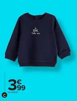 Carrefour Market Le sweat offre