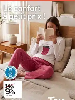 Carrefour Market Tex Le pyjama offre