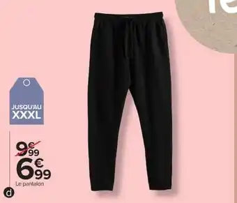 D Le pantalon