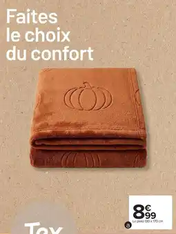 Carrefour Market Tex Le plaid offre