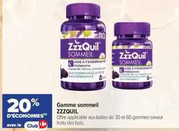 Carrefour maPara parapharmacie Zzzquil sommeil offre