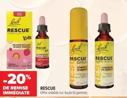 Carrefour maPara parapharmacie Bach Rescue offre