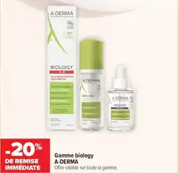 Carrefour maPara parapharmacie A-derma gamme biology offre