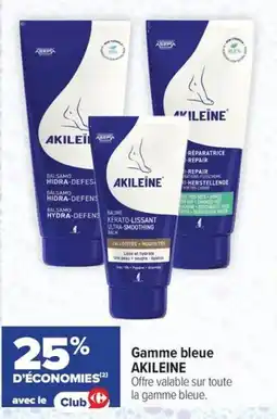 Carrefour maPara parapharmacie Akileine Gamme bleue offre