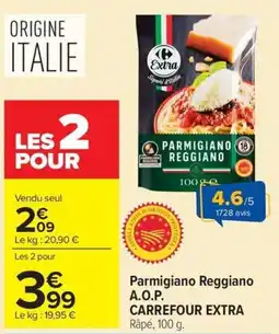 Carrefour Market CARREFOUR EXTRA Parmigiano Reggiano A.O.P. offre